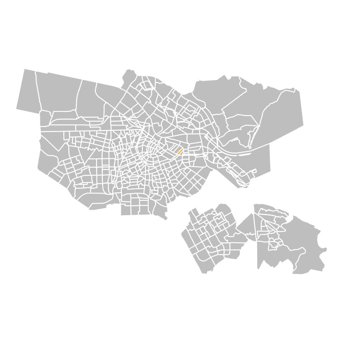 Locatie van buurt Czaar Peterbuurt in Amsterdam